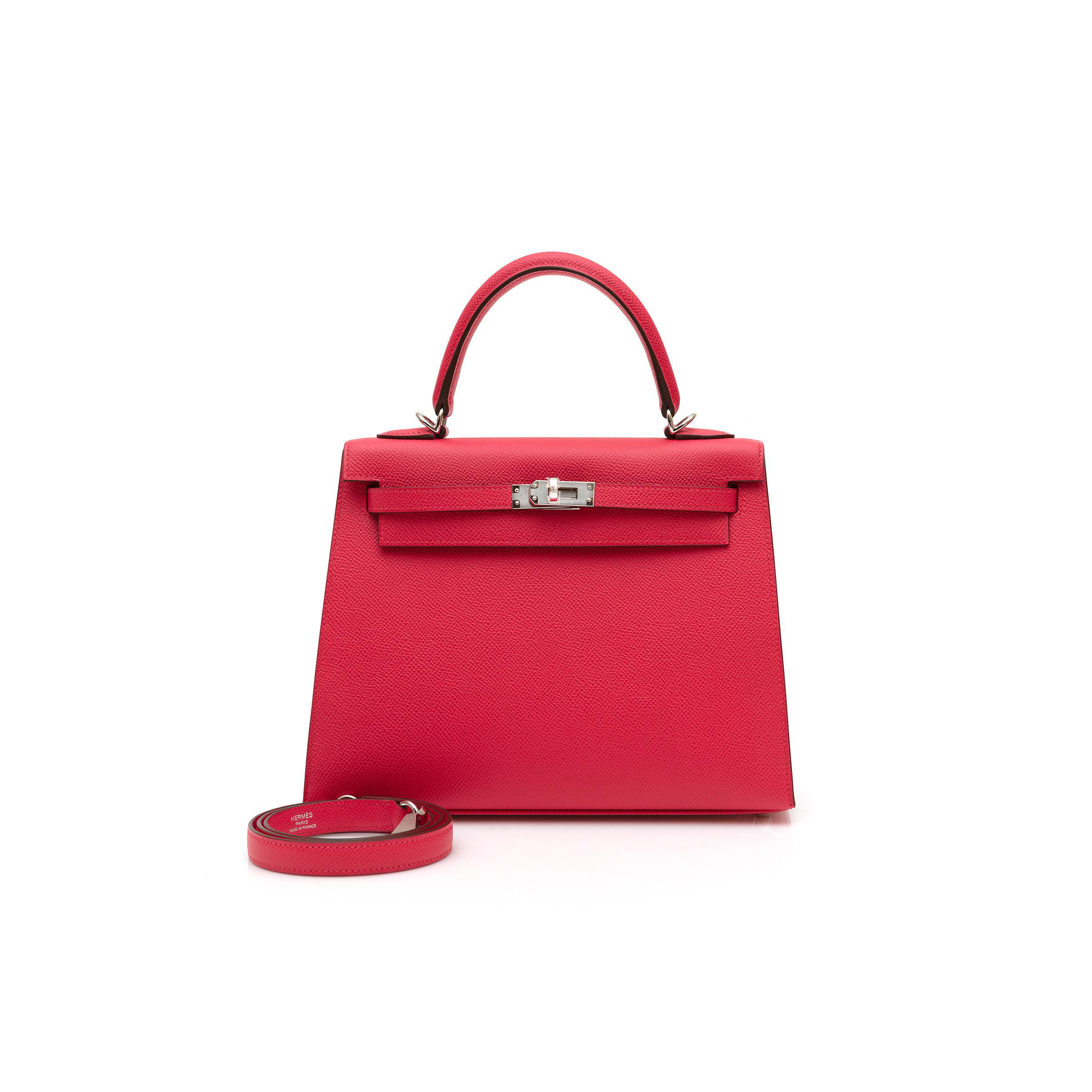 HERMÈS KELLY 25 ROSE EXTREME (25*17*7cm)
